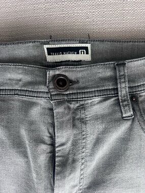 Travis Mathew Silver-Gray Denim Jeans